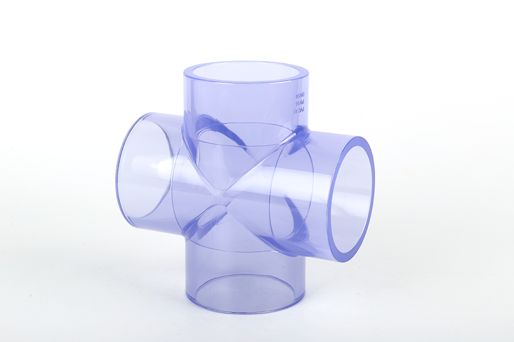 东西湖透明正四通